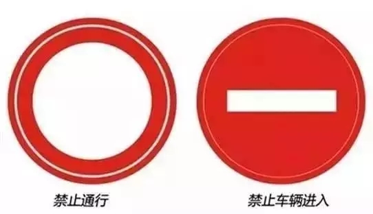 禁止通行 禁止驶入