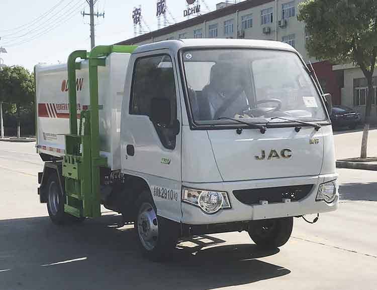 帝王环卫牌HDW5038ZZZHF6型自装卸式垃圾车