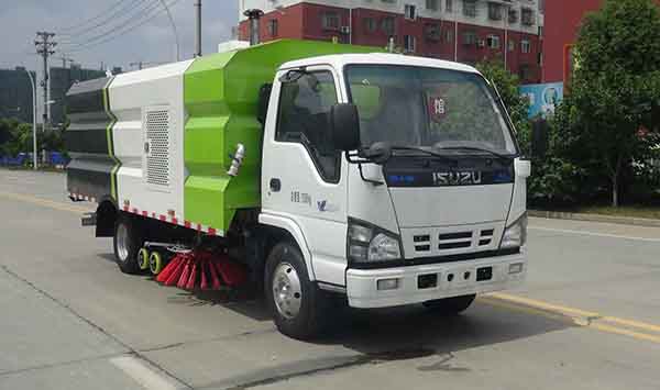 庆铃五十铃国六HCQ5070TXSQL6型洗扫车