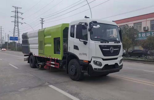 东风天锦KR国六HCQ5182TXSDF6型洗扫车